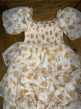 tea dress for women Tea Cup Dress- Ivory Fierce